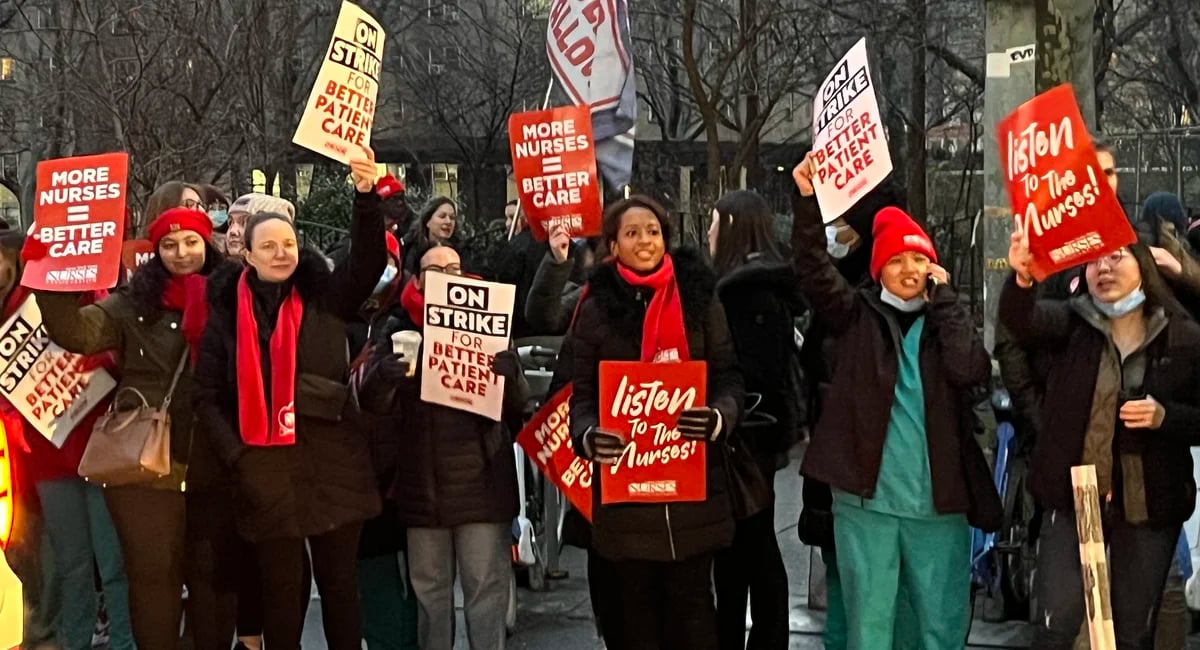 Image for article: What's the fallout as NYC nurses return to work after month-long strike?