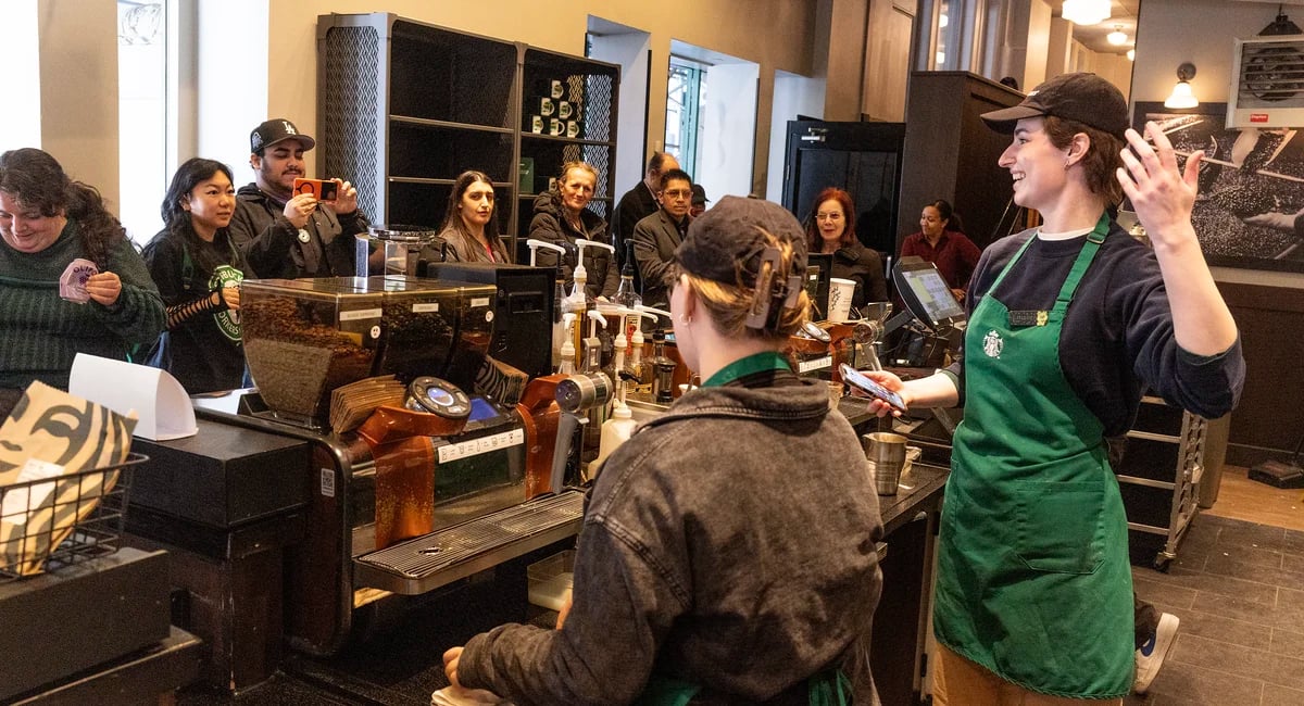 Image for article: Starbucks to pay $35M to NYC workers after city alleges years of abuses