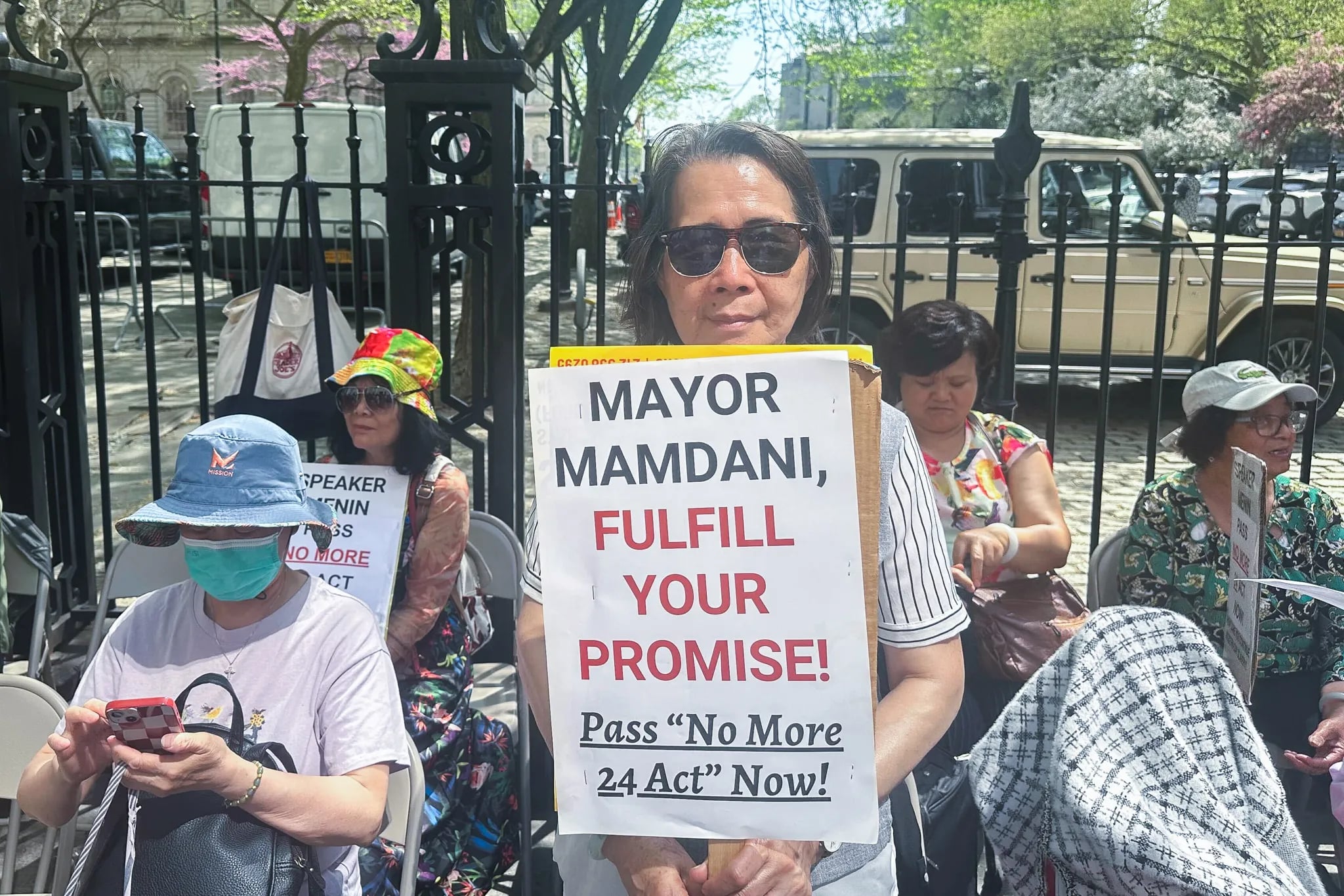 Image for article: Home care workers launch hunger strike as 24-hour work shifts persist