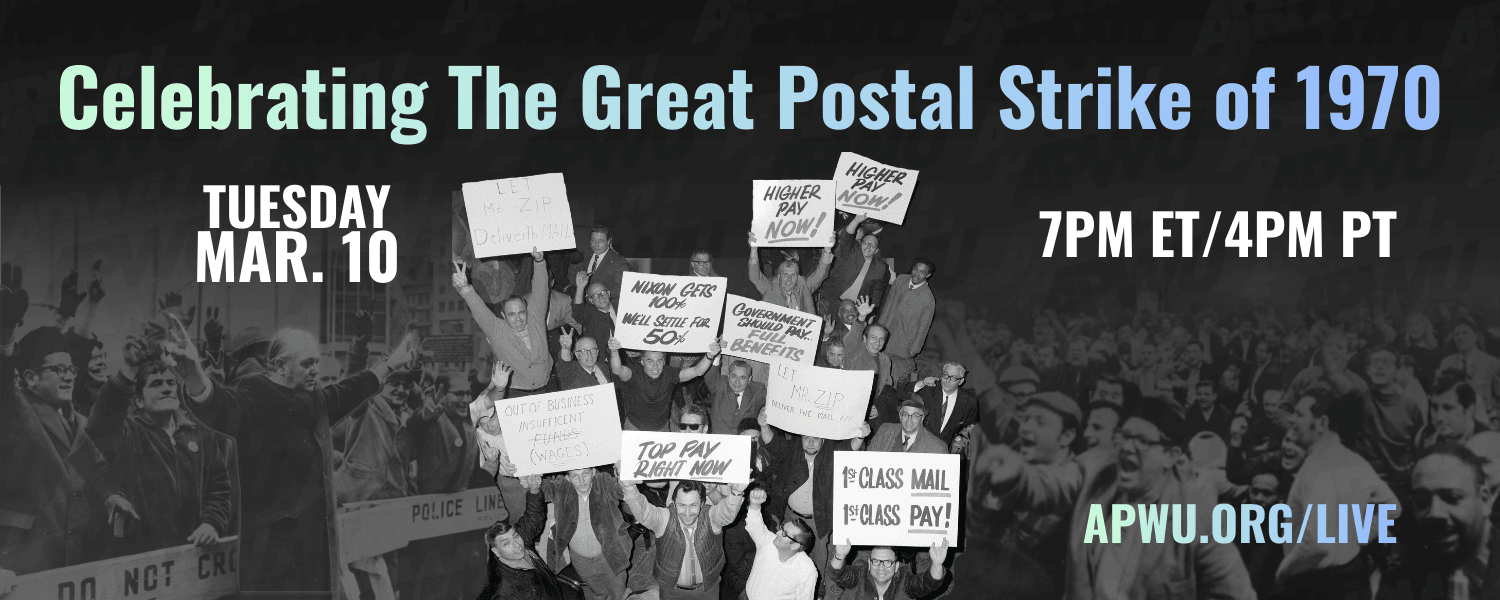 Image for article: Celebrating the Postal <b>Strike</b> Livestream - Action Network