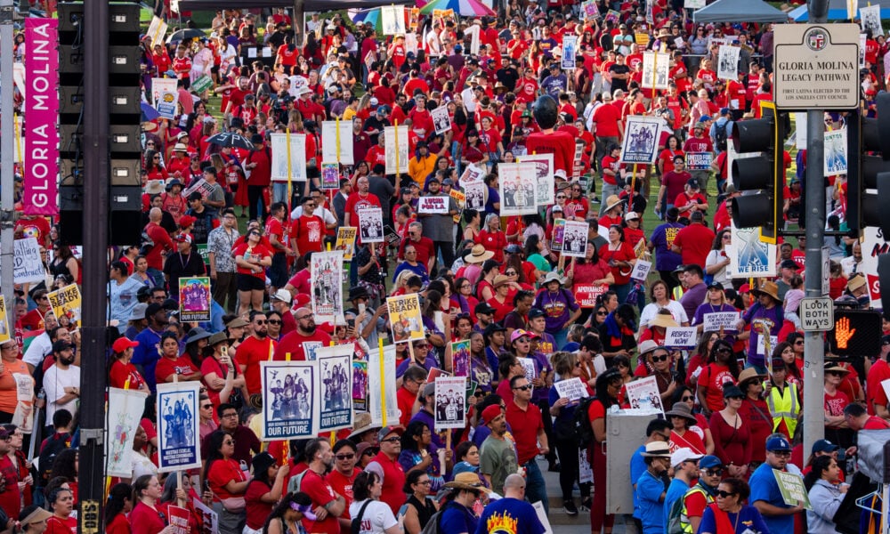 Image for article: ‘We Just Want Life to Be Sustainable’: LAUSD Workers Near Strike in Contract Fight