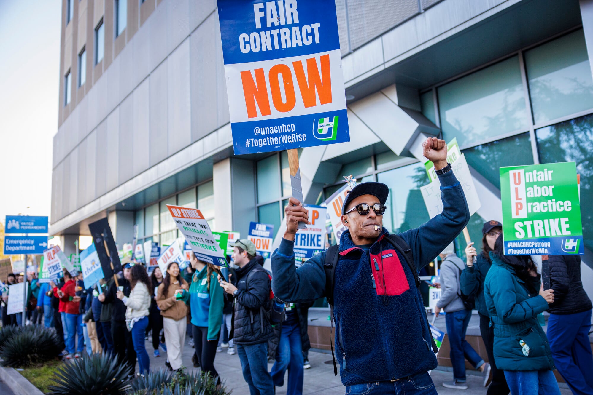 Image for article: Kaiser Permanente <b>Strike</b> Enters Third Week as Talks Stall - KQED