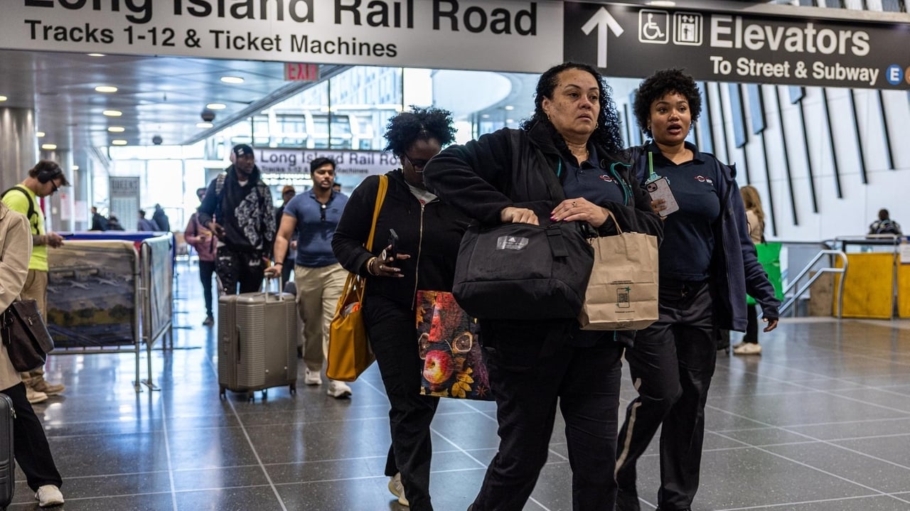 Image for article: Looming LIRR <b>strike</b> has Long Island riders making contingency commuting plans - Newsday