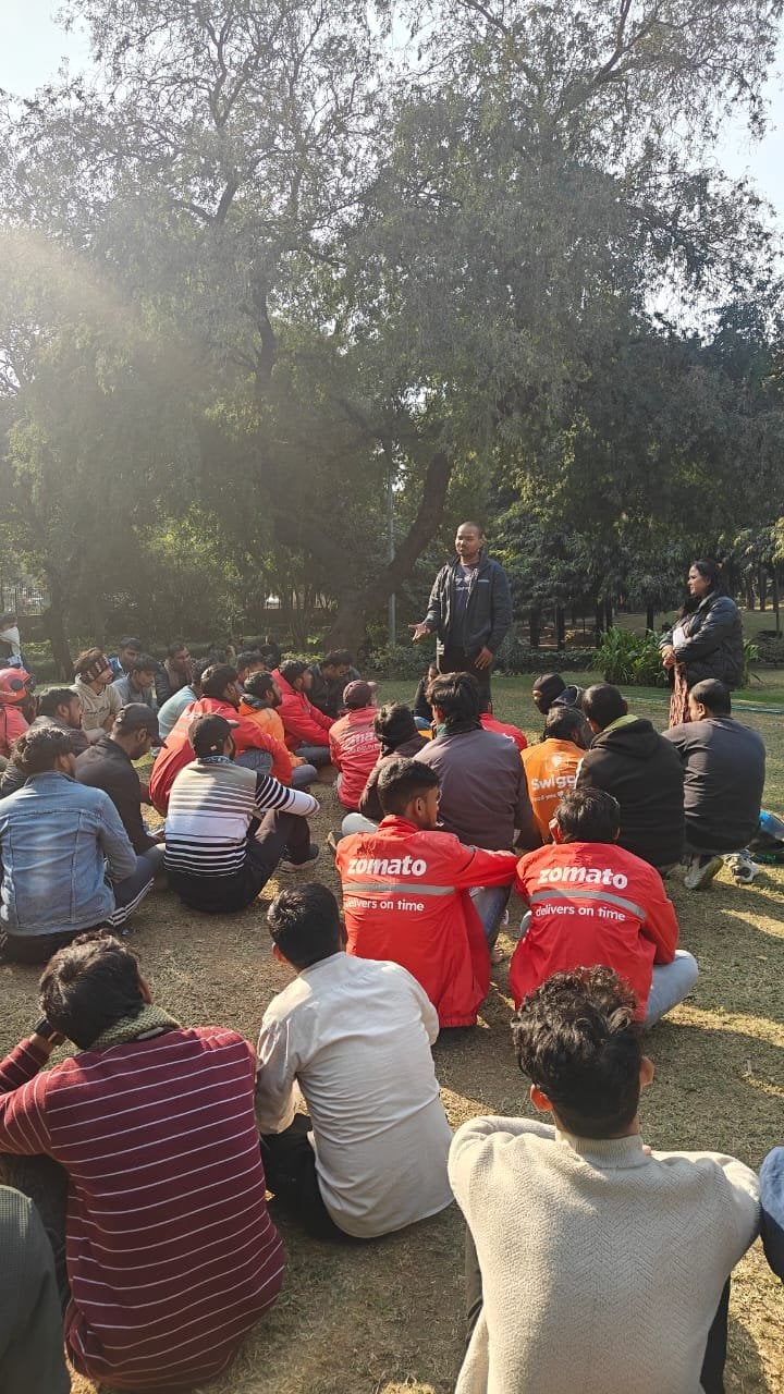 Image for article: Women-led Gig Workers’ Union Observes Xmas Day Strike over Working Conditions
