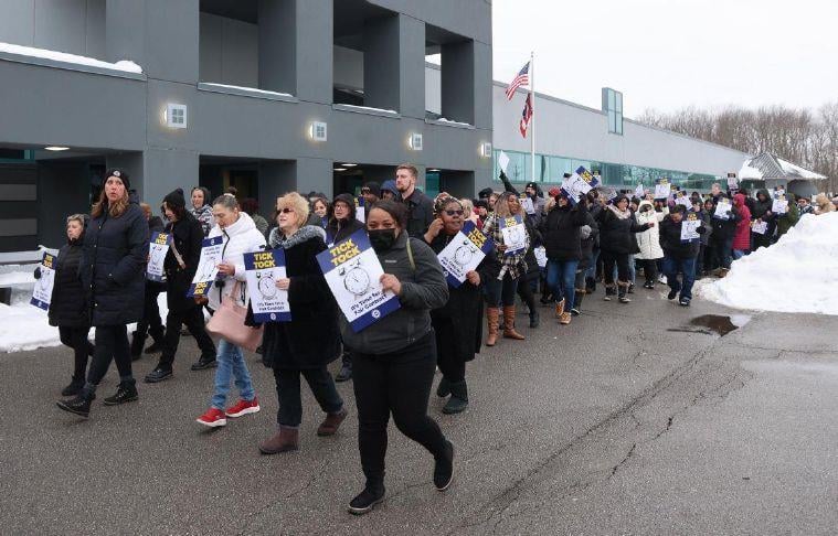 Image for article: Union <b>workers</b> at Job &amp; Family Services issue <b>strike</b> notice to Lorain County - Chronicle Telegram