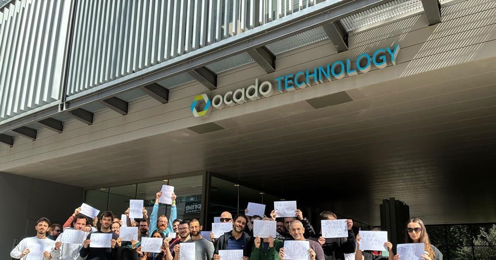 Image for article: Ocado tech workers consider strike on news of redundancies