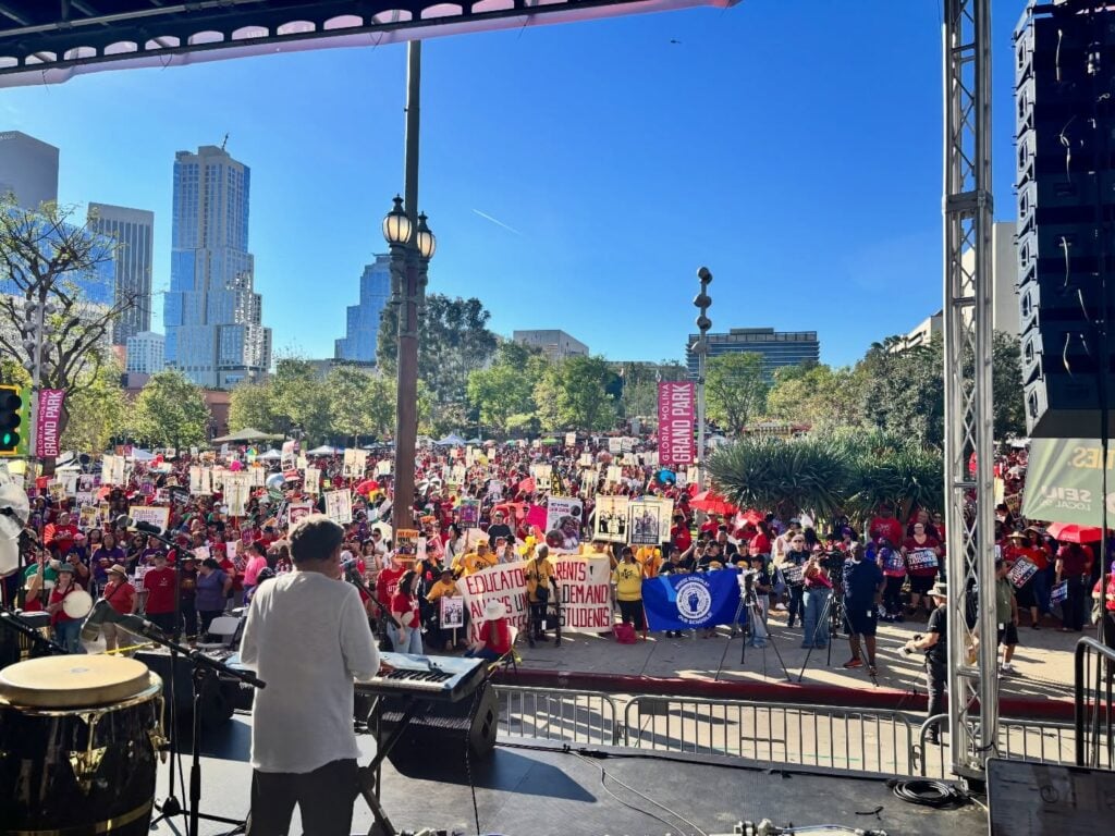 Image for article: LA Unified reaches tentative agreements with two out of three unions, moving closer to averting strike