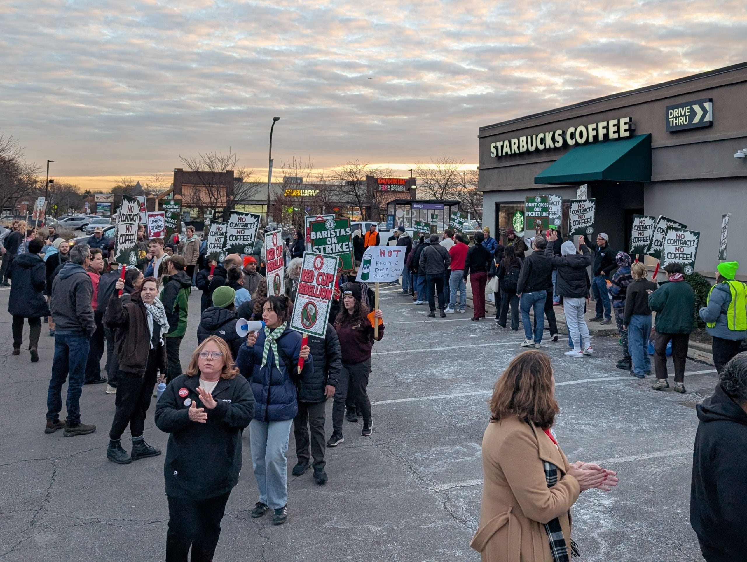 Image for article: Dempster Street Starbucks closed Thursday due to national <b>strike</b> - Evanston RoundTable