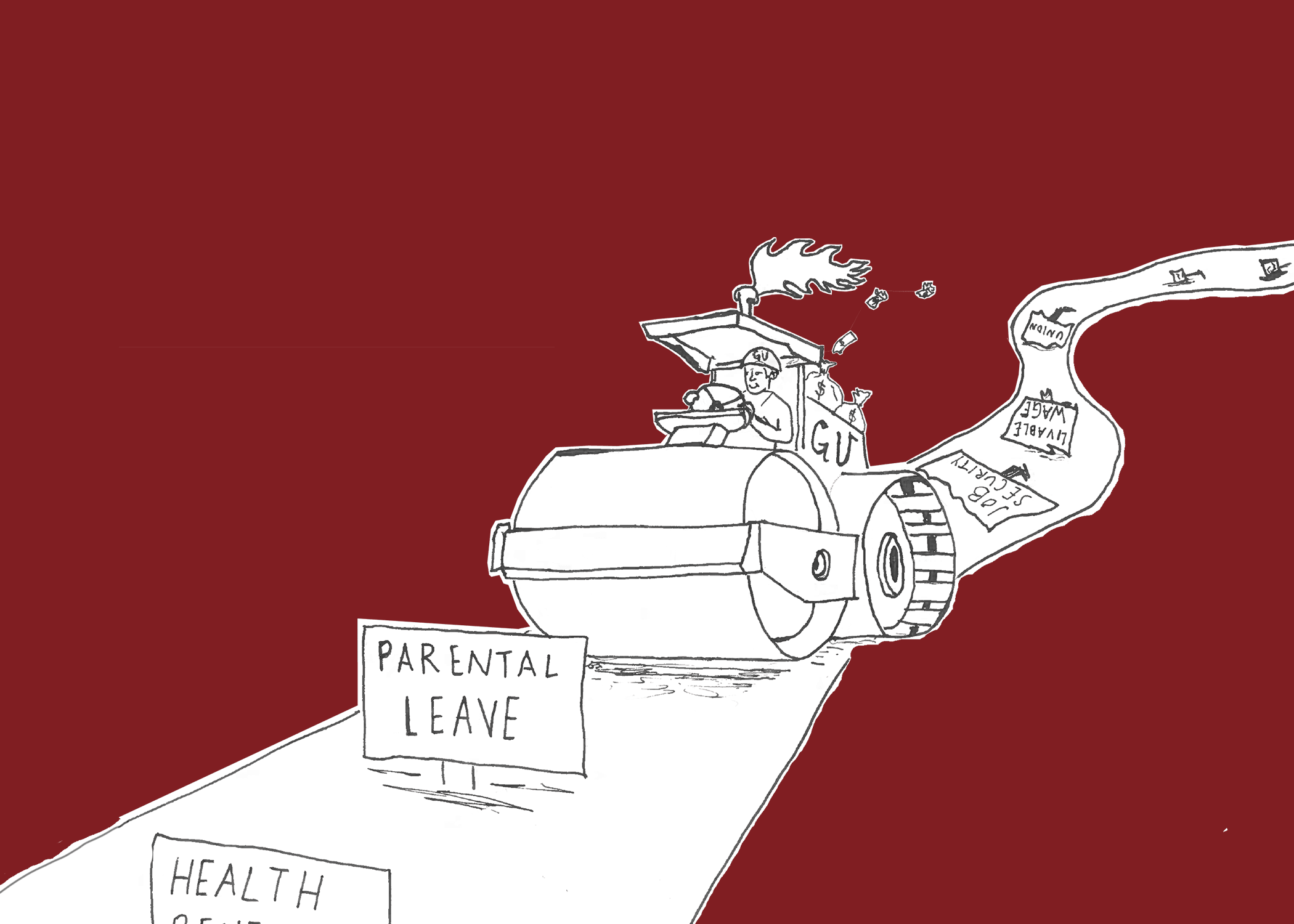 Image for article: Georgetown, will you ever choose people over profit?