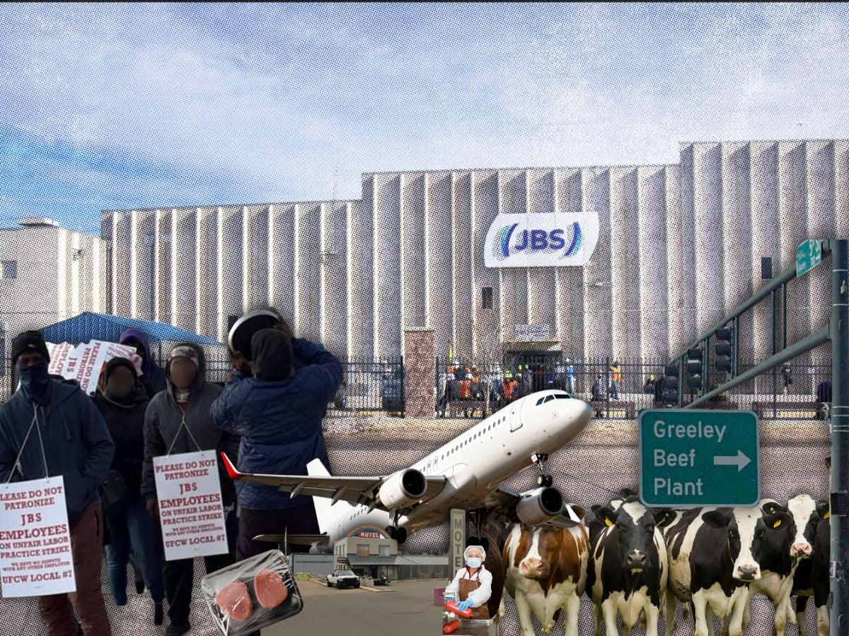 Image for article: Promises of fast cash pull Haitians into JBS, harsh conditions push them out — and to strike