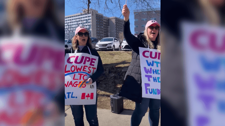 Image for article: Long-term care union files 48-hour strike notice