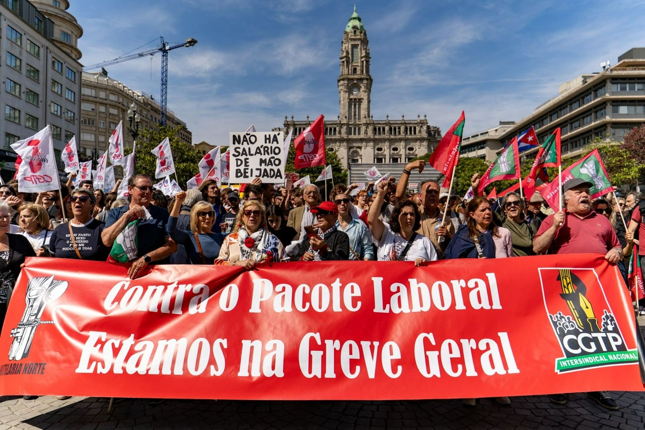 Image for article: Momentum grows for June 3 general <b>strike</b> to stop anti-<b>worker</b> labor law package in Portugal