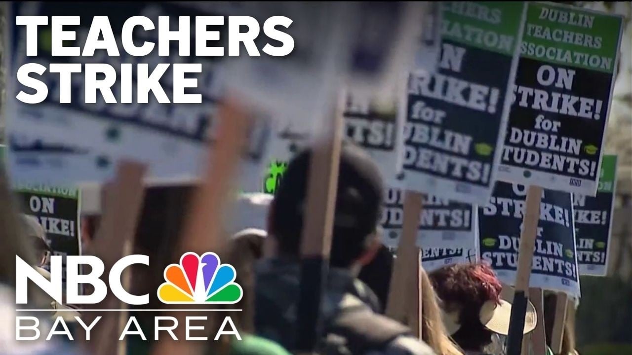 Image for article: Dublin teachers begin <b>strike</b> - YouTube