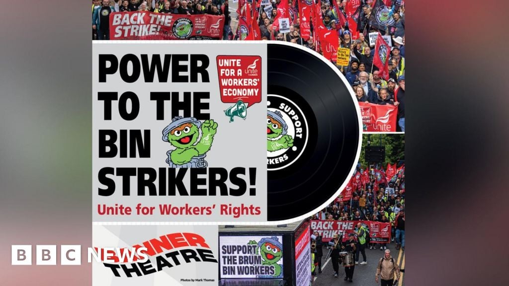 Image for article: Music fundraiser marks bin <b>strike</b> anniversary - BBC