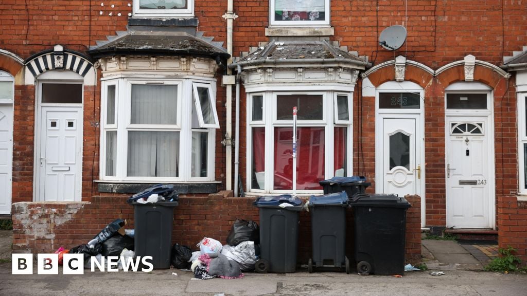 Image for article: Lack of recycling collections branded 'shameful' - BBC