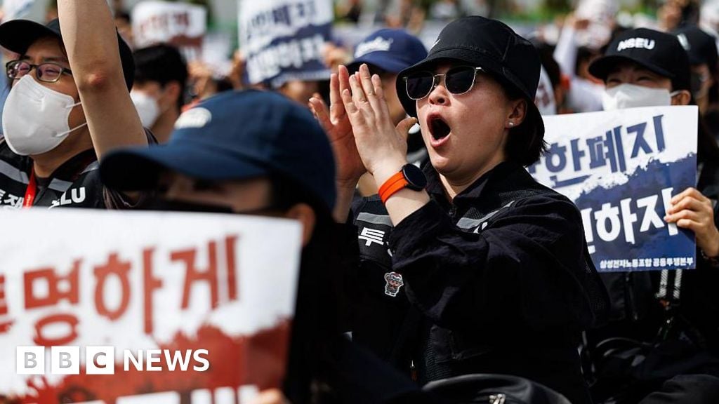 Image for article: Samsung <b>strike</b> on hold - but the fight isn't over yet. Why? - BBC