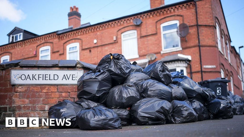 Image for article: Birmingham bin strike reaches one-year mark with no end in sight