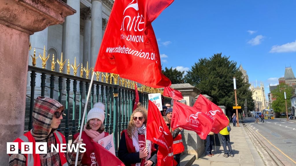 Image for article: University of Cambridge staff to 'escalate' strike action