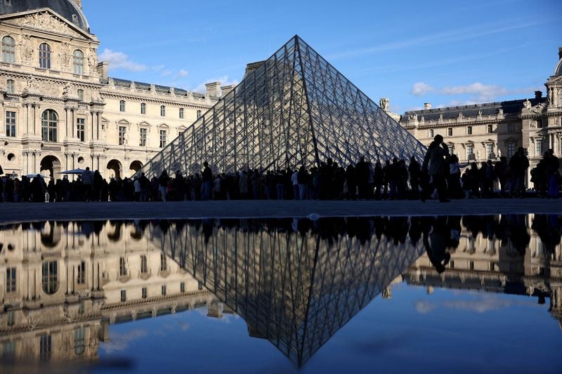 Image for article: France's Louvre museum closed as <b>workers</b> begin rolling <b>strike</b> - KSL.com