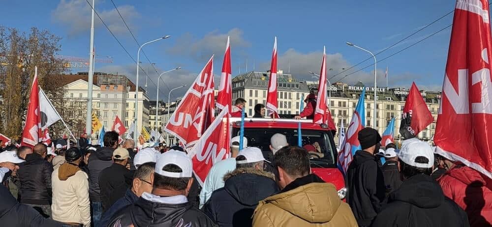Image for article: Geneva public-sector workers threaten strike over budget cuts