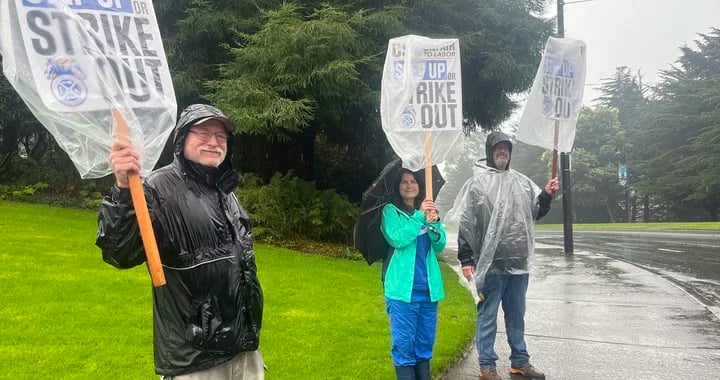 Image for article: Teamsters Ready to <b>Strike</b> at Cal Poly Humboldt in Two Weeks | Lost Coast Outpost