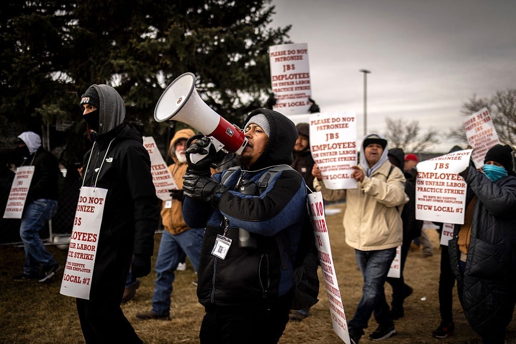 Image for article: Meatpacking Workers Declare Victory After Major Strike