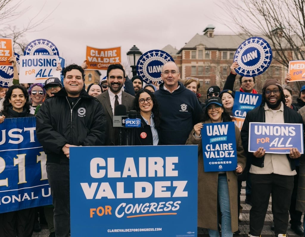Image for article: Claire Valdez’s Bold Program for Labor in Congress