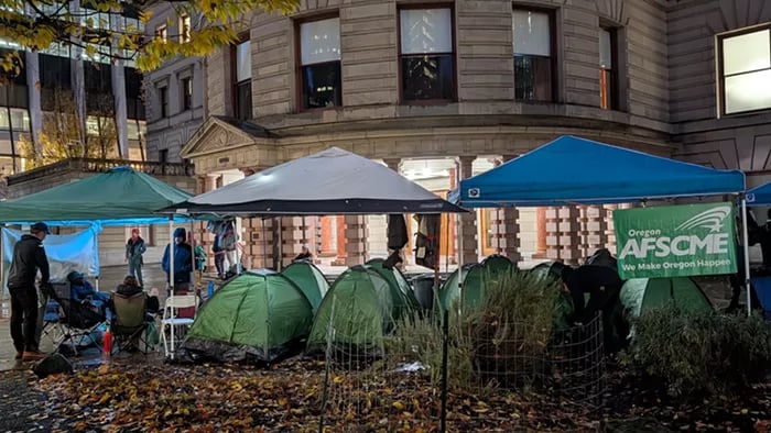 Image for article: City Council Caught in the Middle of Police Oversight Labor <b>Strike</b> - Portland Mercury