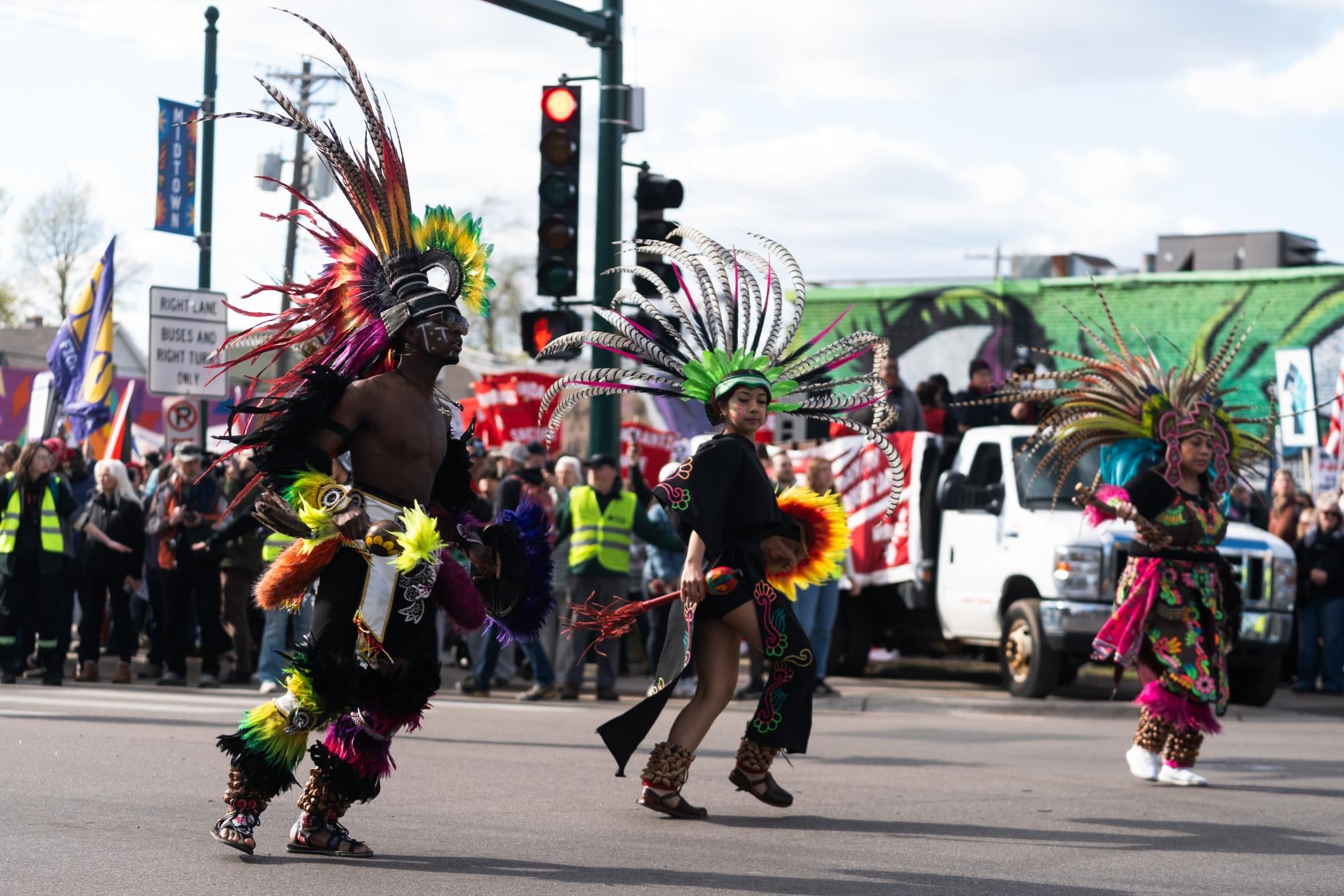Image for article: Thousands attend the 20th annual May Day protest to show Minnesota’s resilience