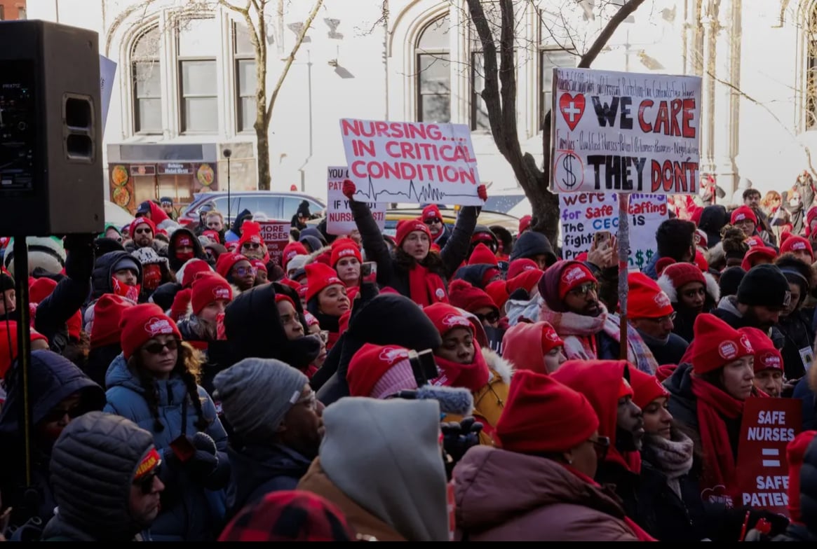 Image for article: 'We Just Want Safety': NYC Nurses Speak as <b>Strike</b> Drags On | Docwire News