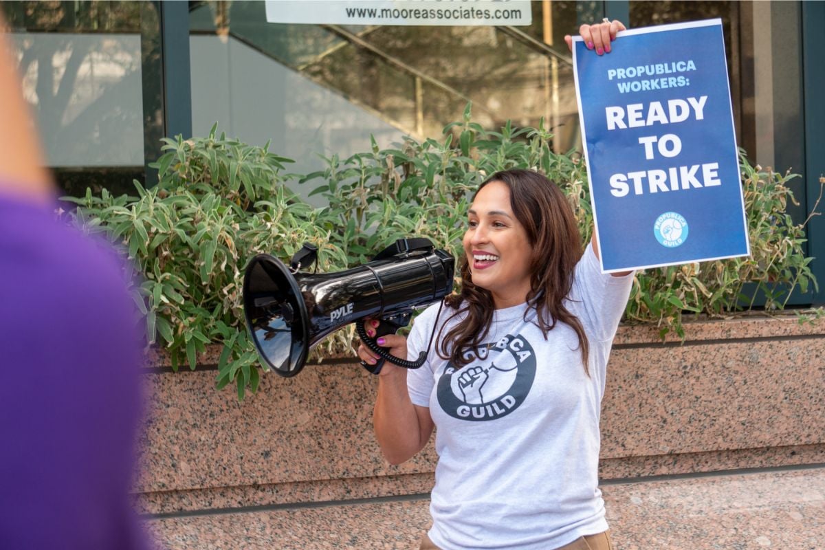 Image for article: Newsletter: ProPublica <b>workers</b> are ready to <b>STRIKE</b>! | The NewsGuild - TNG-CWA