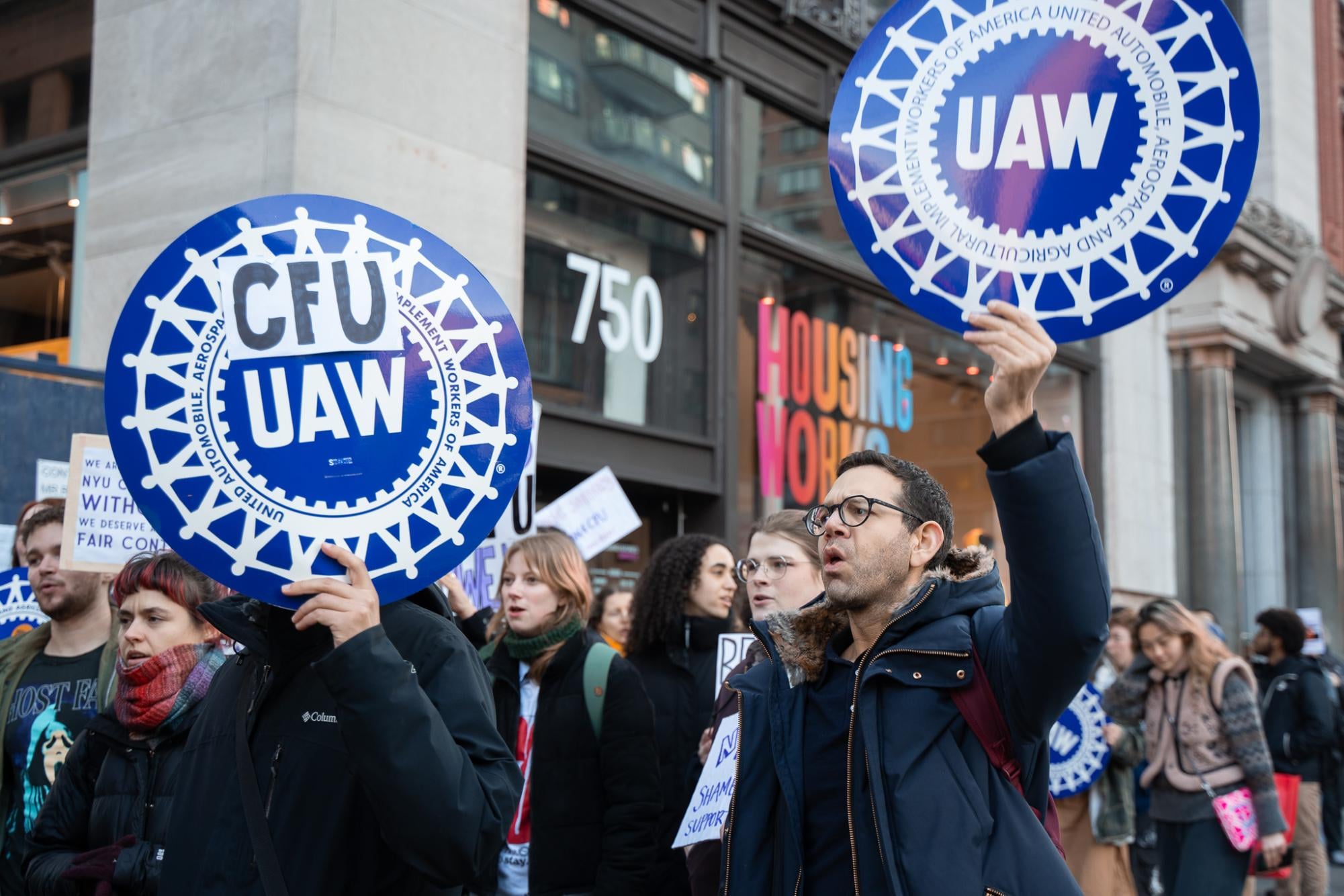 Image for article: Contract faculty set strike deadline for March 23