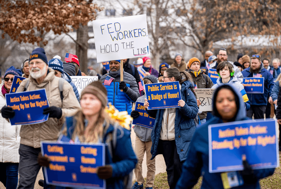 Image for article: AFGE Urged Dems to Cave on Shutdown While Other Unions Didn't - Bari Weiss to Axe CBS ...