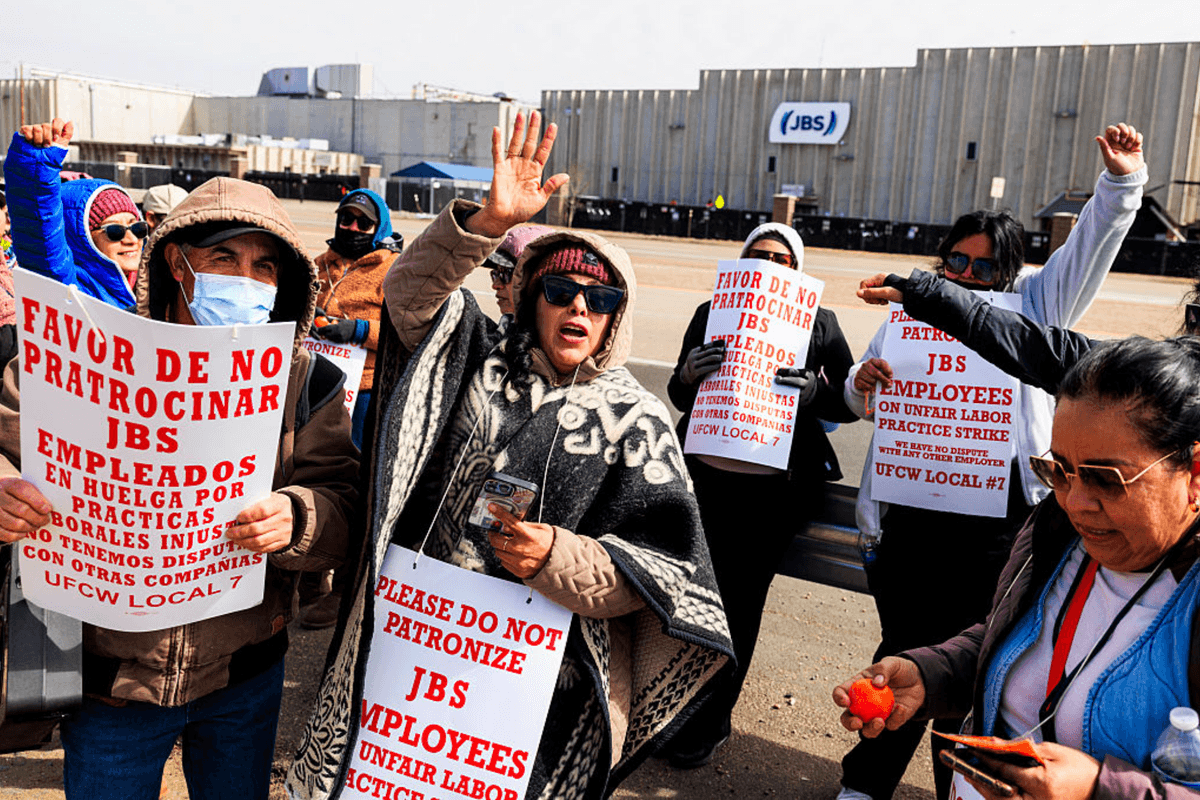 Image for article: 4,000 Meatpackers <b>Strike</b> in Colorado at Brazilian-Owned JBS - Payday Report
