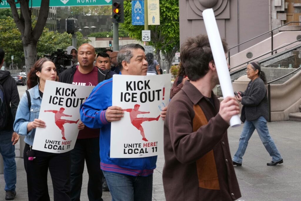 Image for article: SoFi Stadium <b>Workers</b> Vote to Authorize <b>Strike</b> Ahead of 2026 World Cup - Yahoo Sports