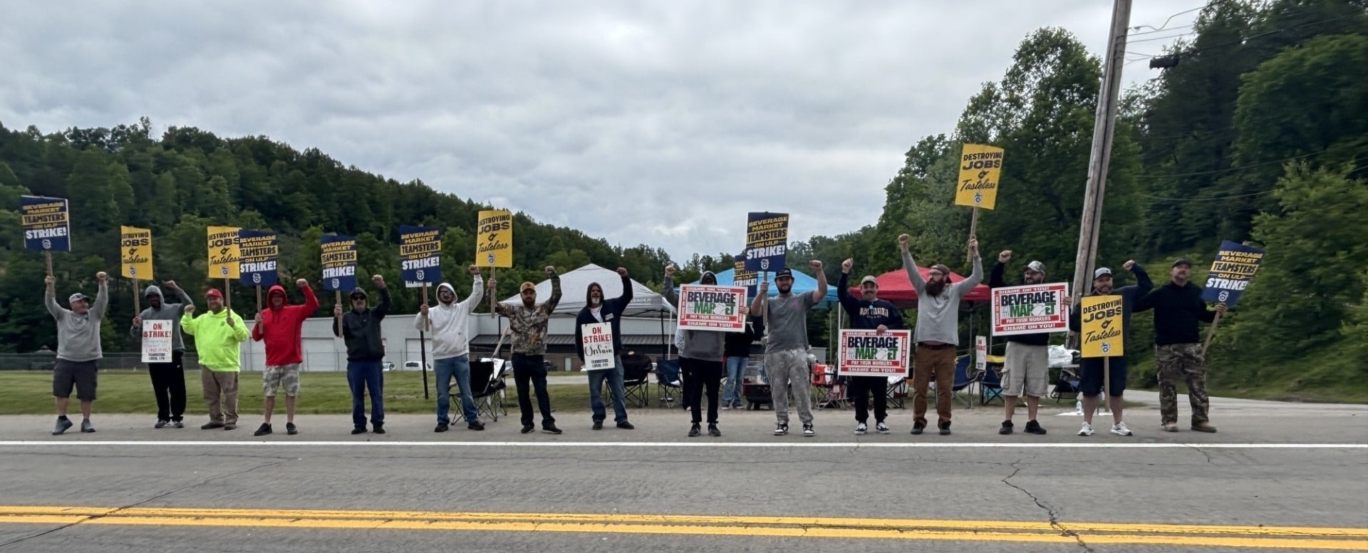 Image for article: No progress in Teamsters Local 175 and The Beverage Market negotiations, <b>strike</b> continues