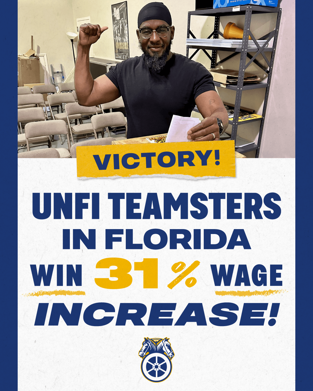 Image for article: UNFI Teamsters Avert Strike, Ratify Strong First Contract