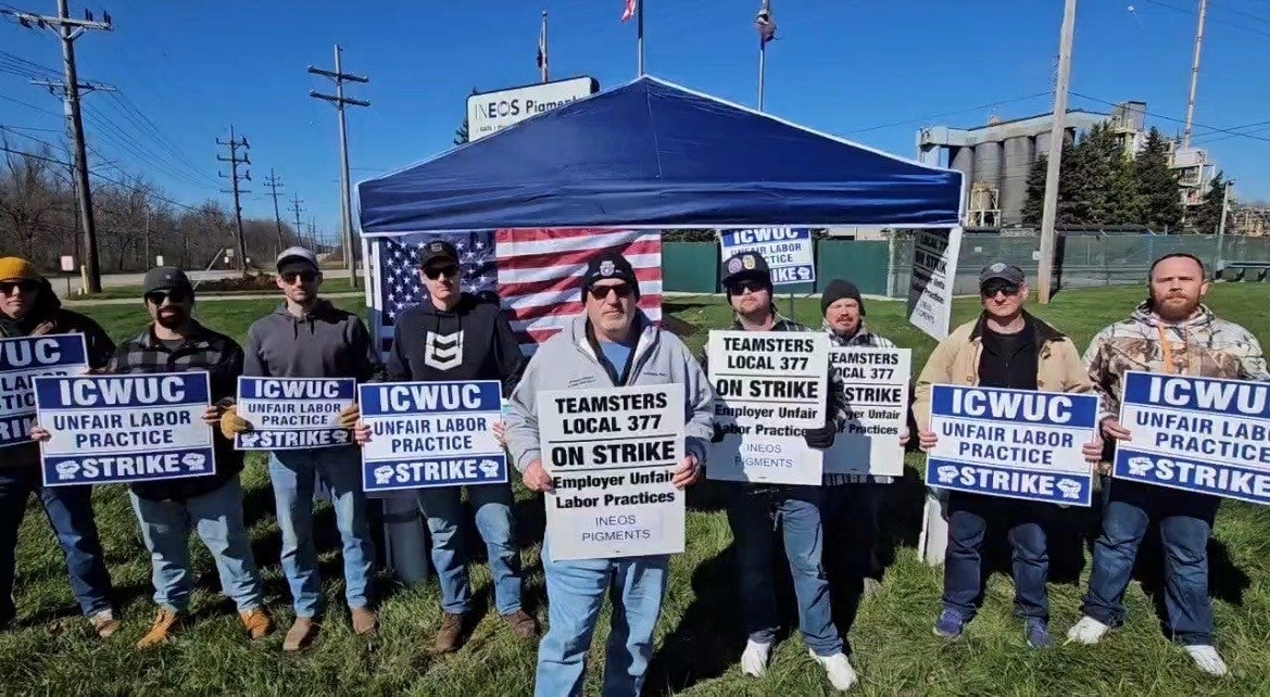 Image for article: INEOS Teamsters in Ohio Launch <b>Strike</b>