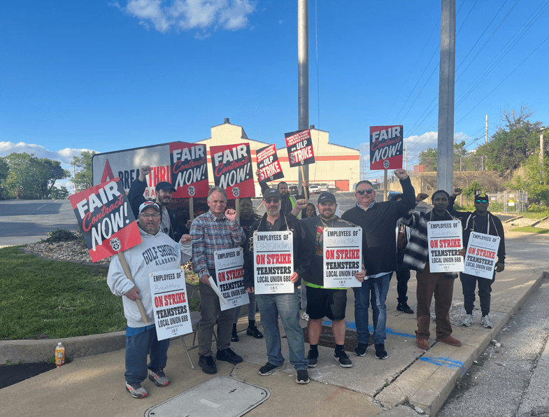 Image for article: Breakthru Beverage Workers in St. Louis Launch ULP Strike