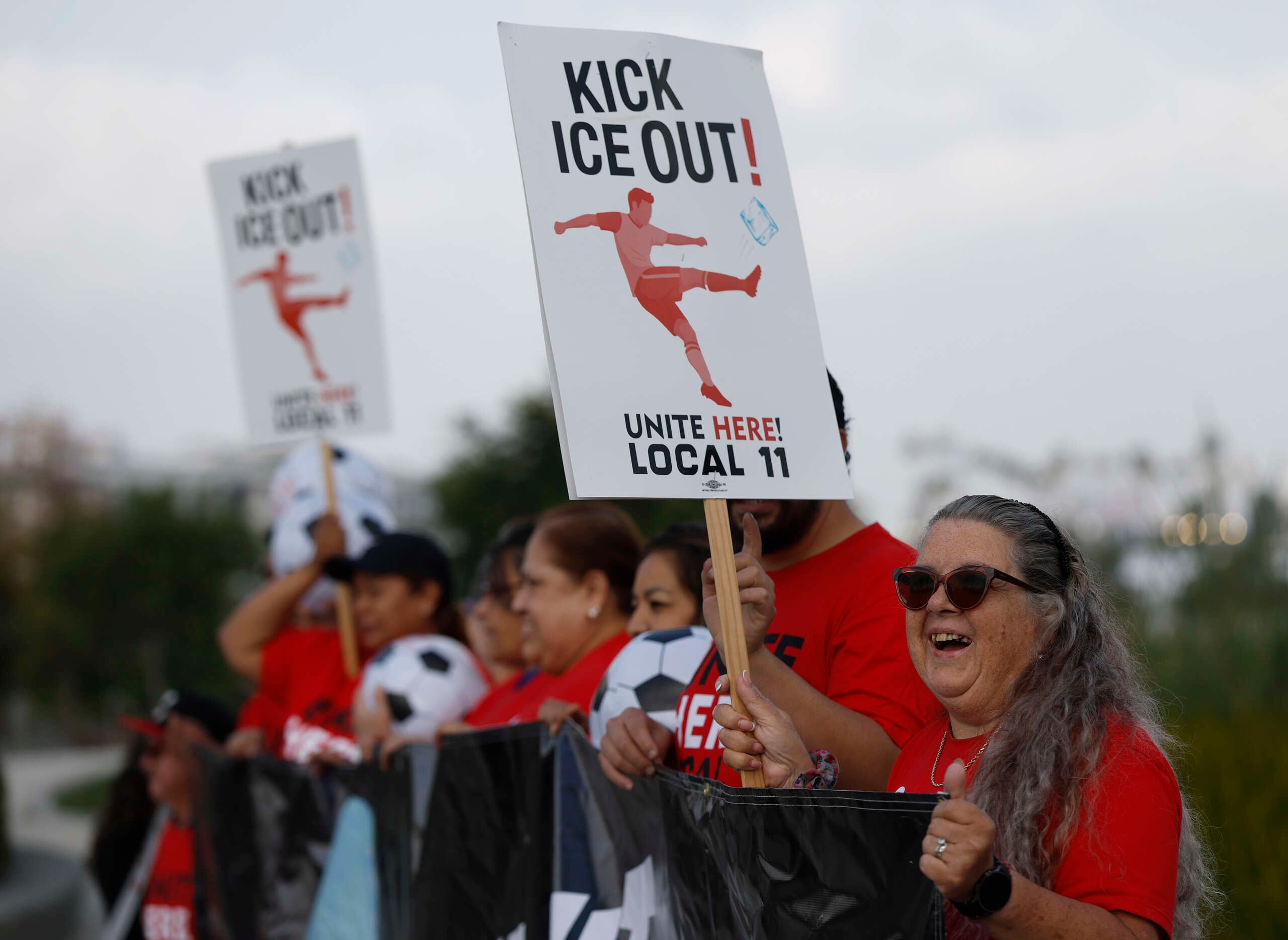 Image for article: If ICE Shows Up at the World Cup, Essential Service <b>Workers</b> Are Ready to <b>Strike</b> | Truthout
