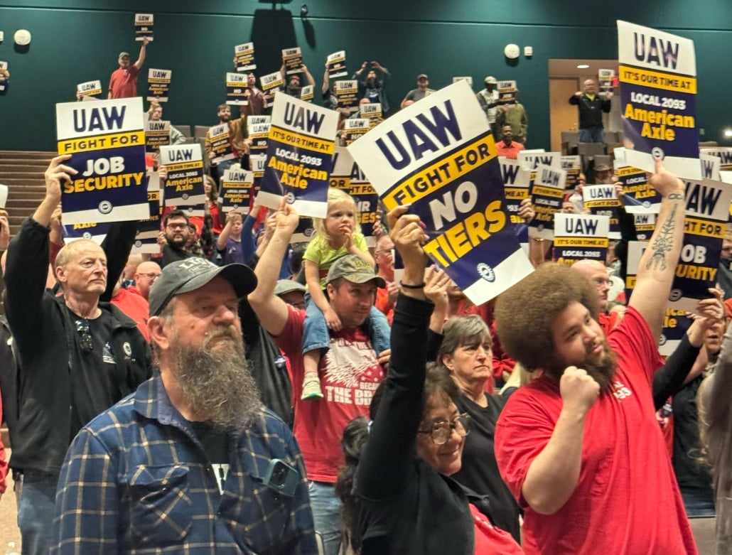 Image for article: UAW Local 2093 Members at American Axle to Hold Strike Authorization Vote May 11