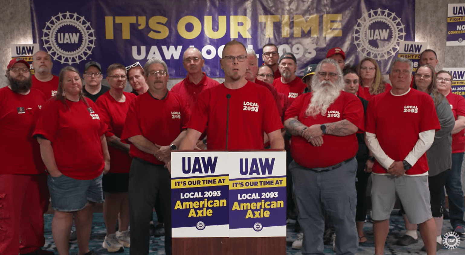 Image for article: After 10 Days Holding the Line, UAW Local 2093 Members Lock In $30 by 2030 with Tentative Agreement at American Axle