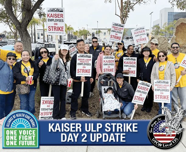 Image for article: KP ULP <b>Strike</b> Day 2 Update - UFCW Local 135