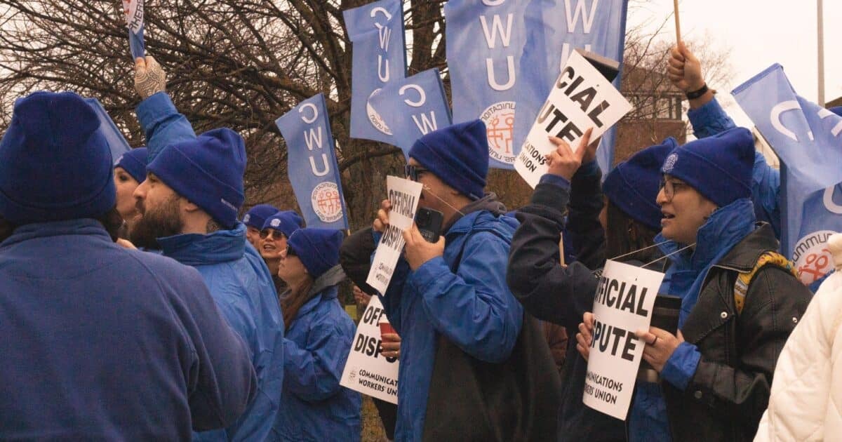 Image for article: Meta contractors on strike at Covalen, Ireland