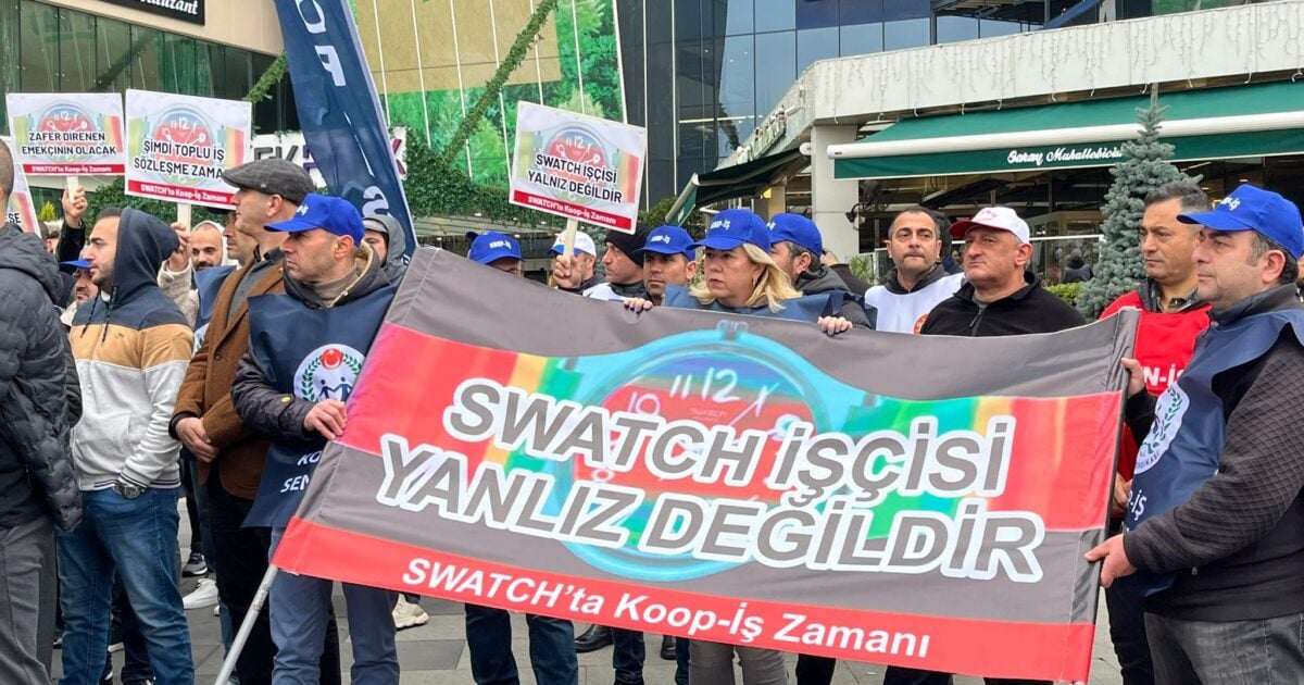 Time&#39;s up - Swatch <b>workers</b> in Türkiye set to <b>strike</b> - UNI Global Union