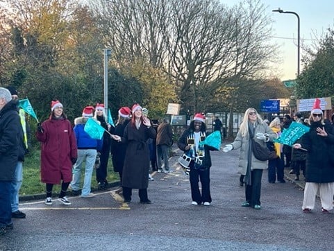 Image for article: Woodfield Special School <b>strike</b> continues - Counterfire