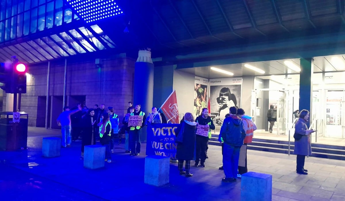 Image for article: Cinema <b>Workers Strike</b> for Wages and Safety in Glasgow | Counterfire