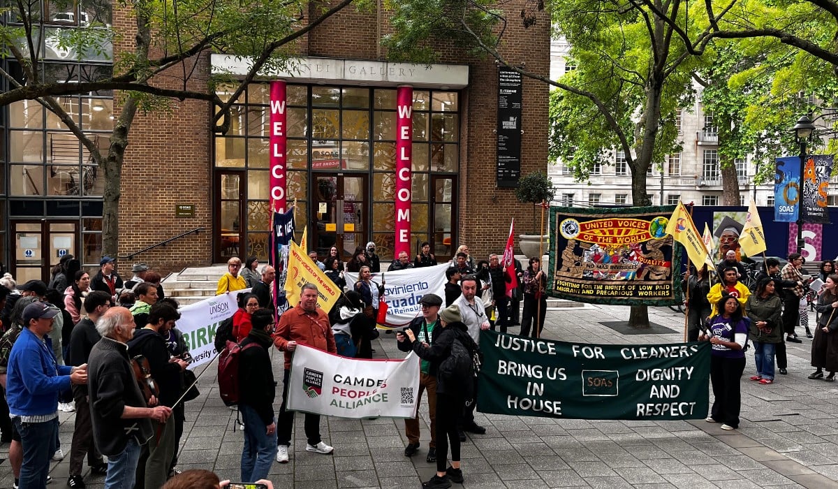 Image for article: Defend Soas union reps: Defend education