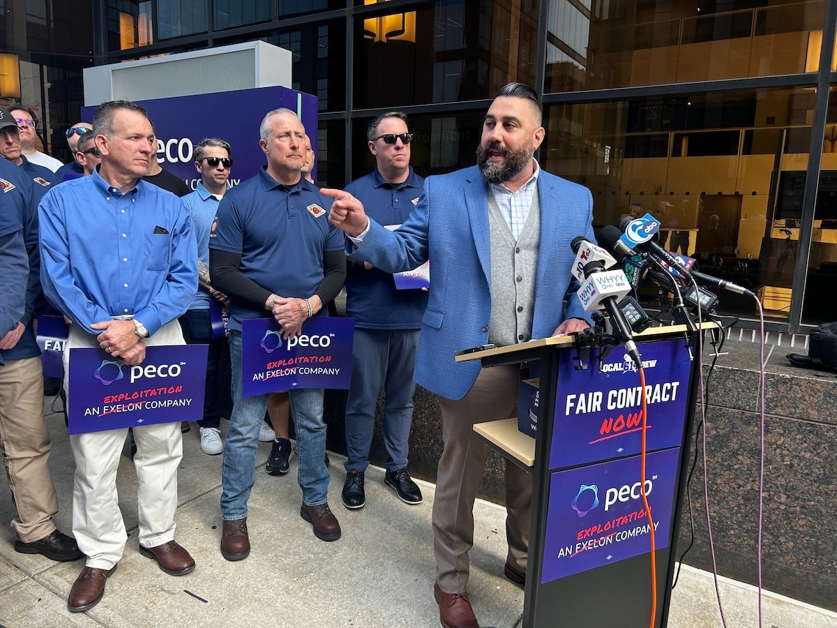 Image for article: PECO employees union allege company isn’t bargaining in good faith as midnight deadline nears