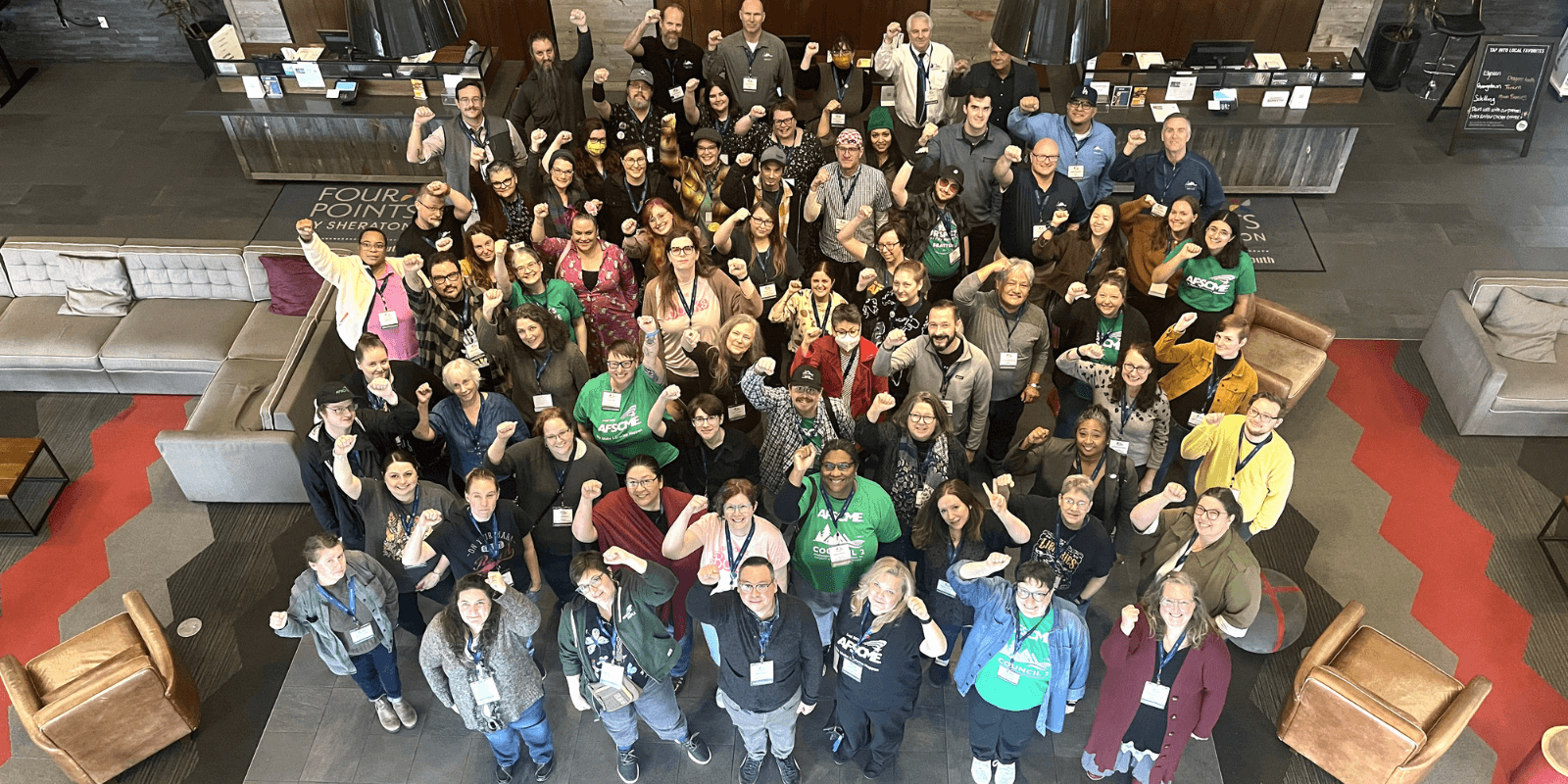 Image for article: Workplace health, safety focus of AFSCME library workers’ summit in Seattle